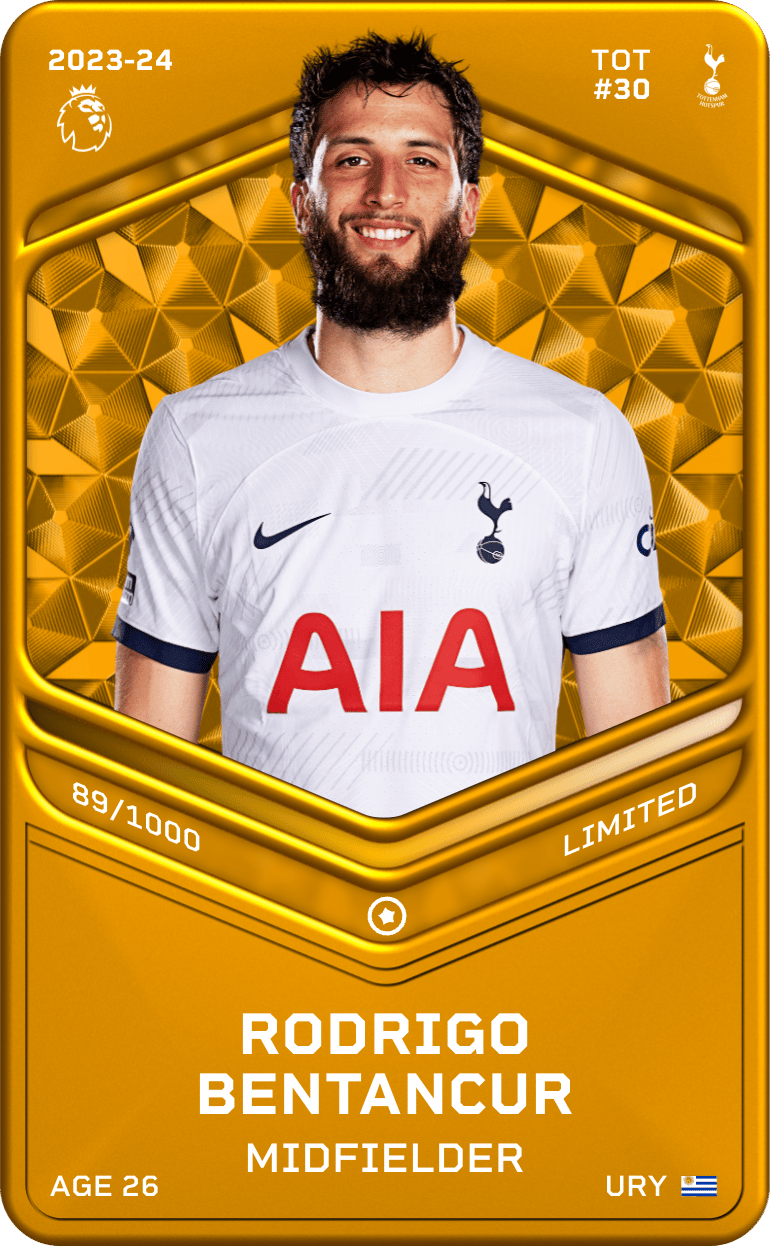 Rodrigo Bentancur 2023-24 • Limited 89/1000