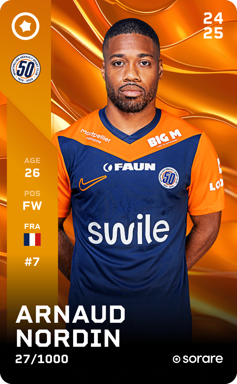 Arnaud Nordin 2024-25 • Limited 27/1000