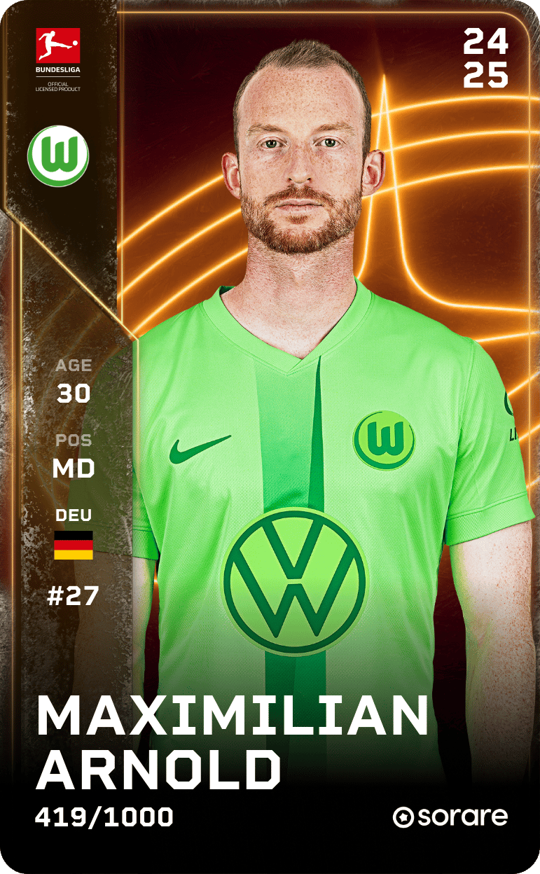 Maximilian Arnold 2024-25 • Limited 419/1000