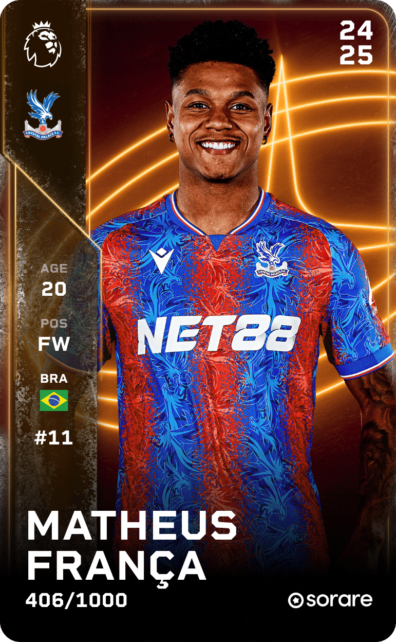 Matheus França 2024-25 • Limited 406/1000