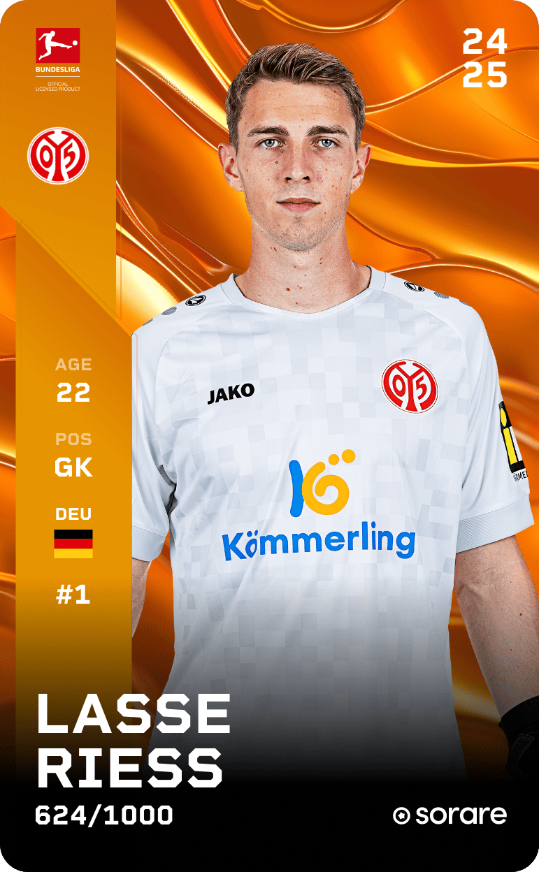 Lasse Riess 2024-25 • Limited 624/1000
