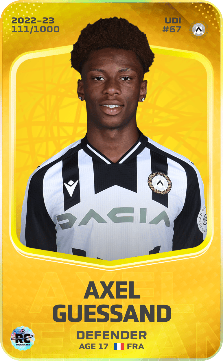 Axel Guessand 2022-23 • Limited 111/1000