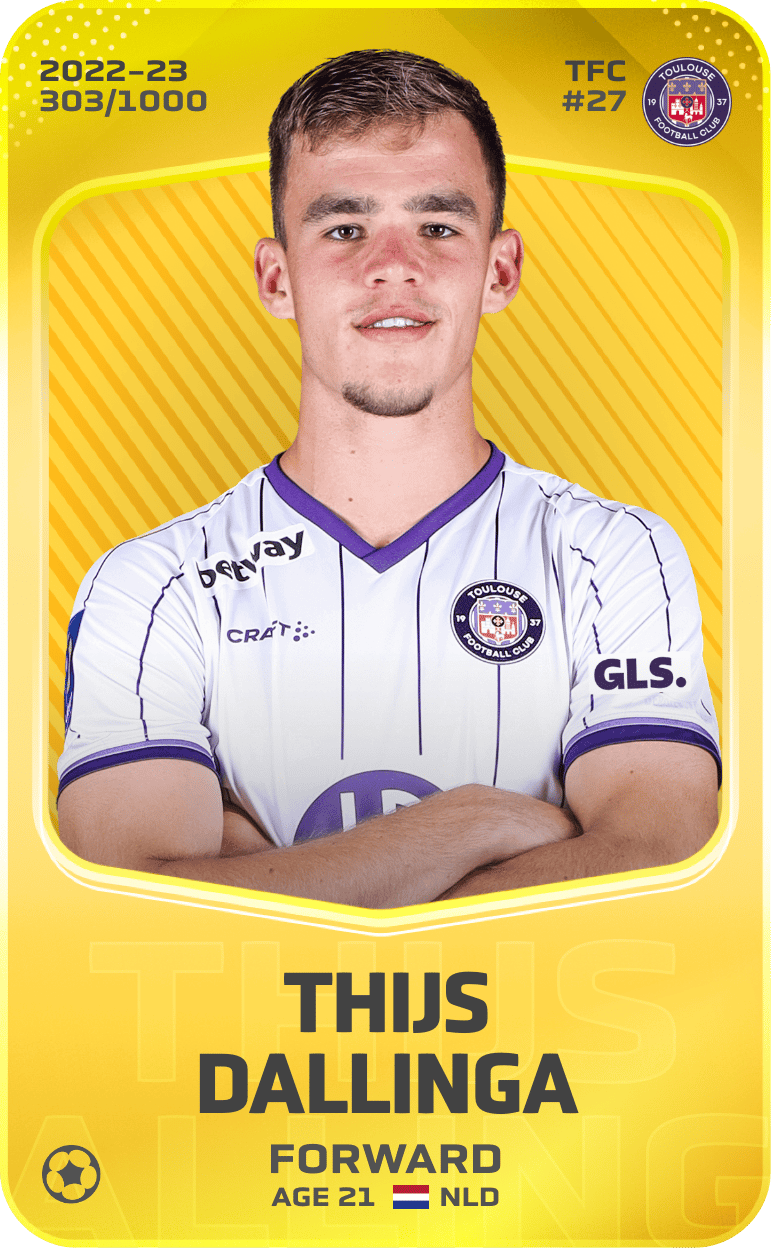 Thijs Dallinga 2022-23 • Limited 303/1000