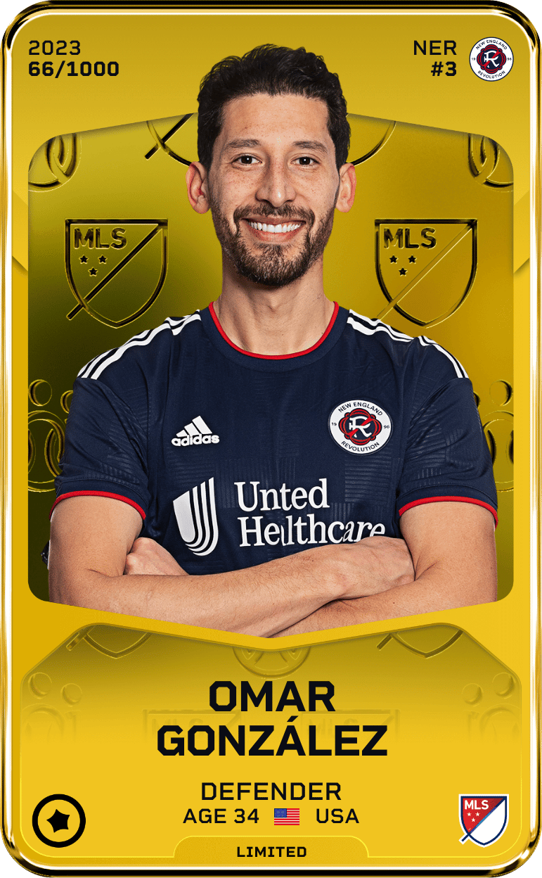 Omar González  2023-24 • Limited 66/1000