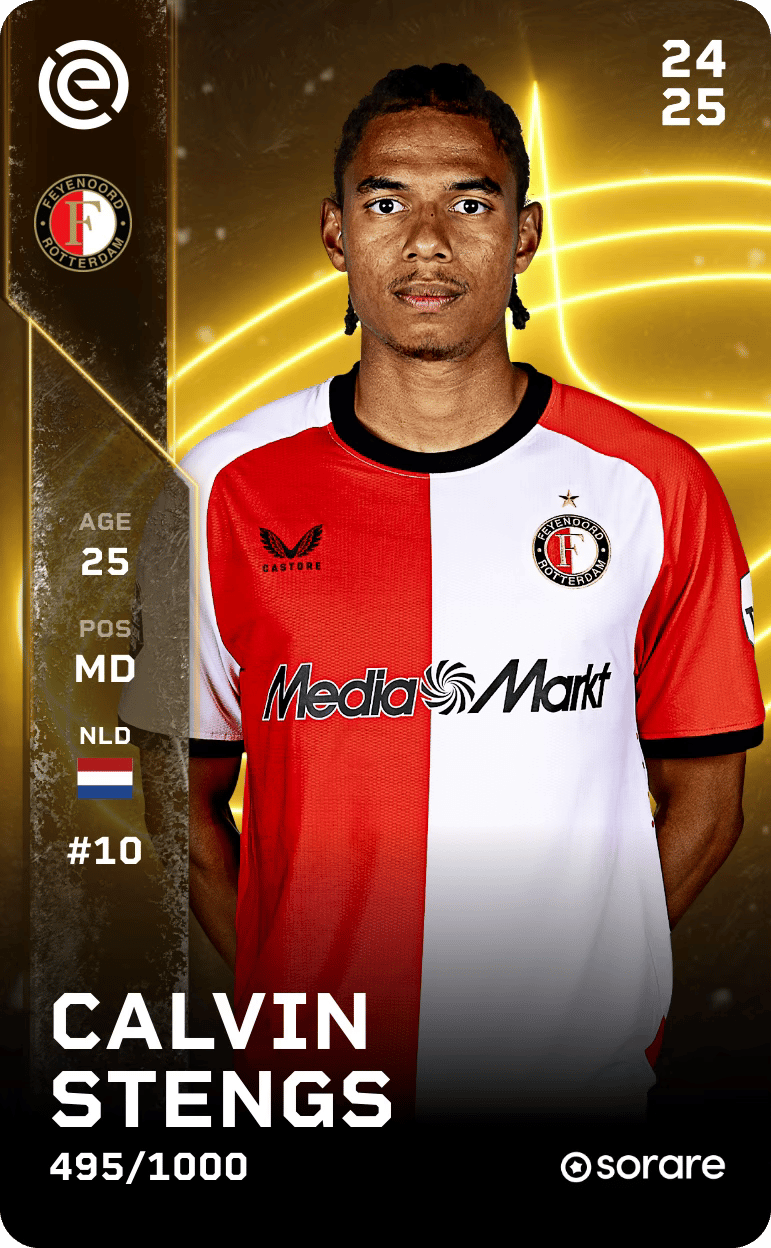 Calvin Stengs 2024-25 • Limited 495/1000