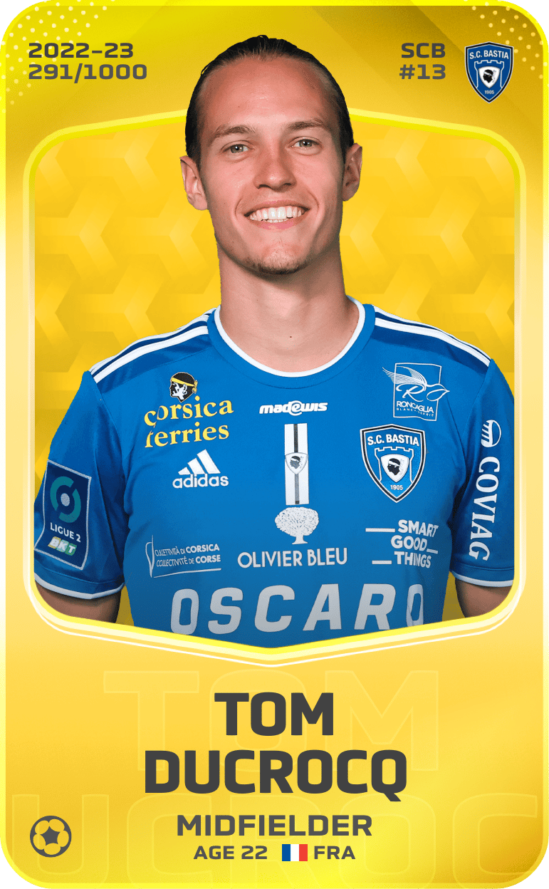 Tom Ducrocq 2022-23 • Limited 291/1000