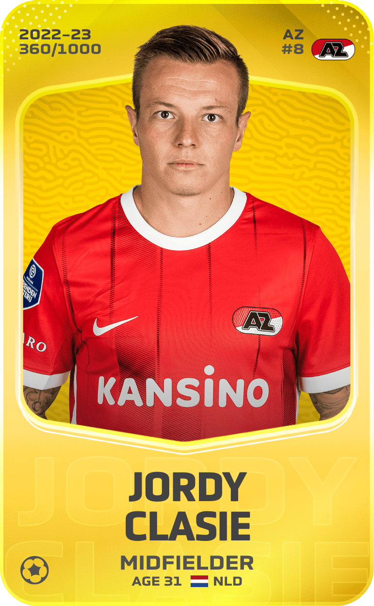 Jordy Clasie 2022-23 • Limited 360/1000
