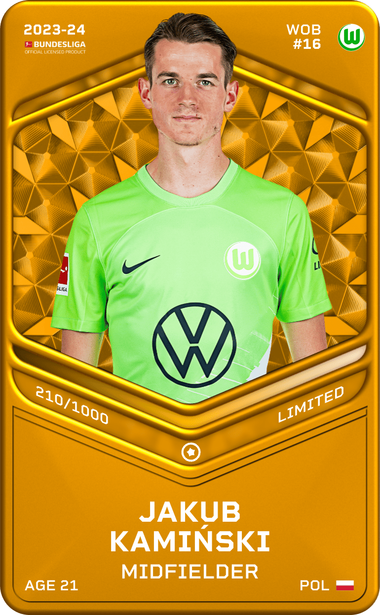 Jakub Kamiński 2023-24 • Limited 210/1000