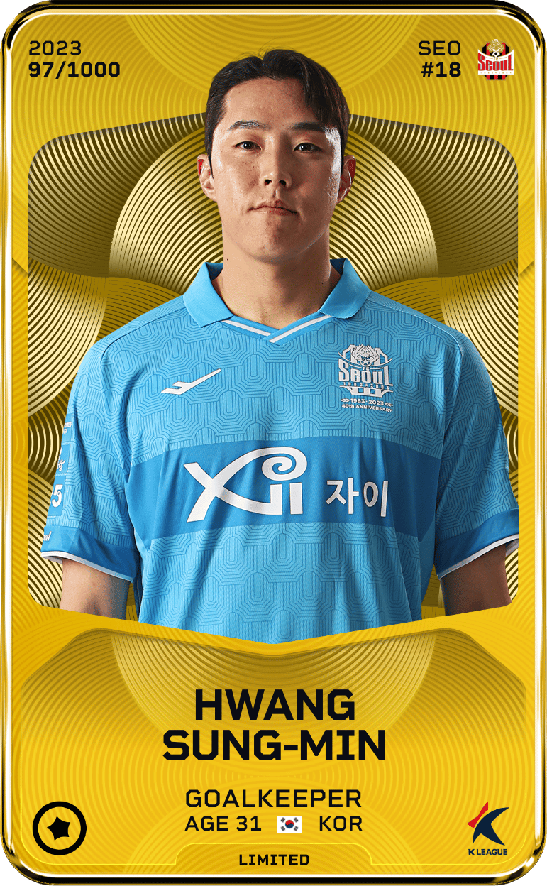 Hwang Sung-Min 2023-24 • Limited 97/1000