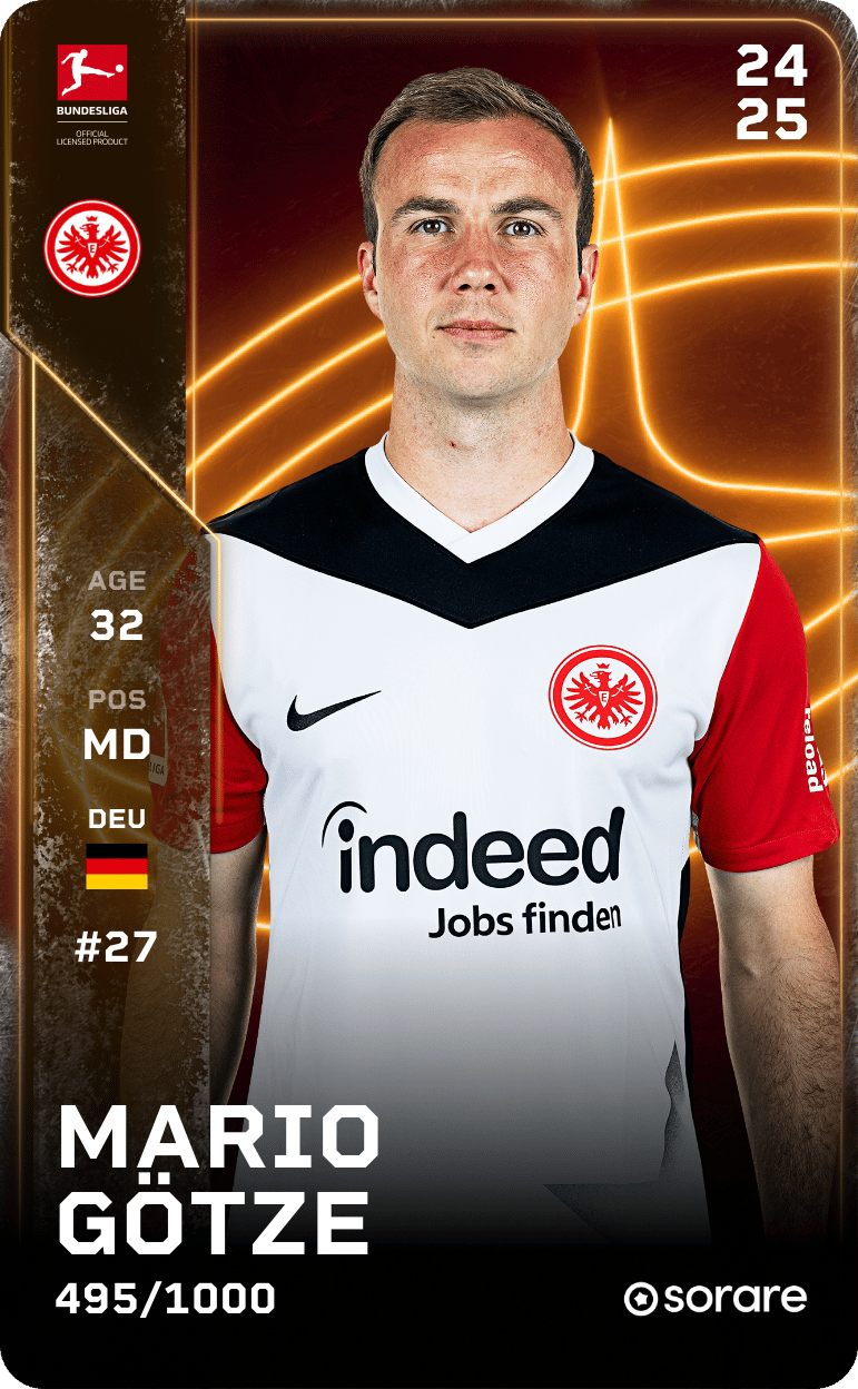 Mario Götze 2024-25 • Limited 495/1000