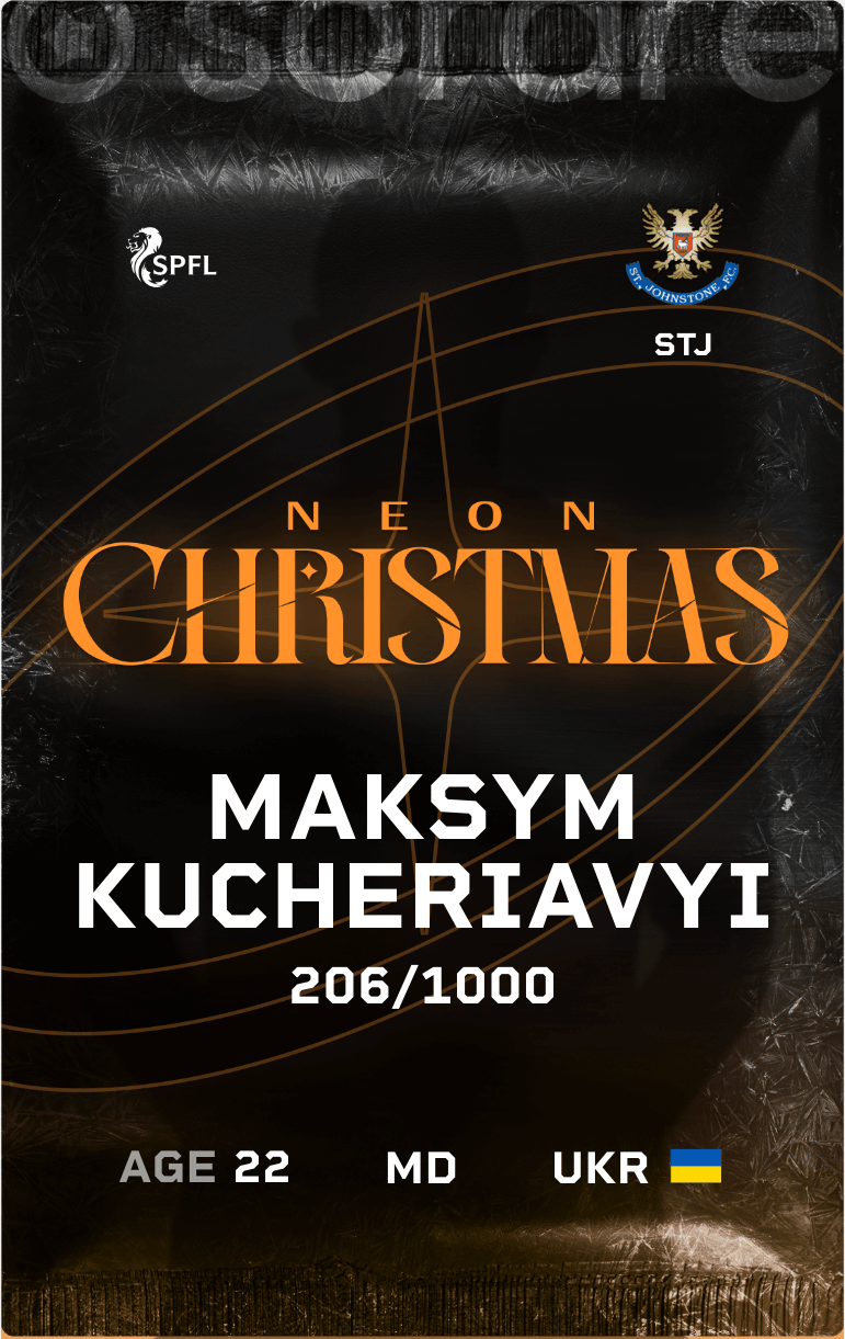 Maksym Kucheriavyi 2024-25 • Limited 206/1000