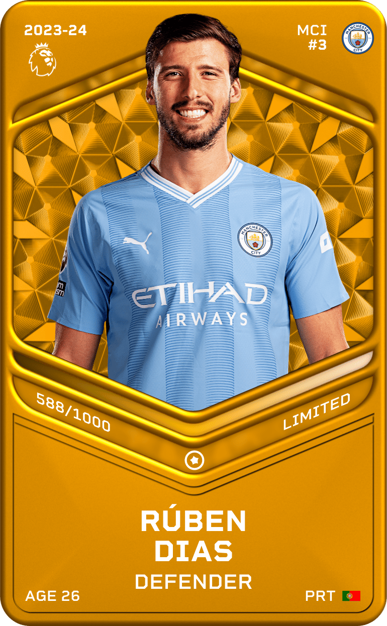 Rúben Dias 2023-24 • Limited 588/1000