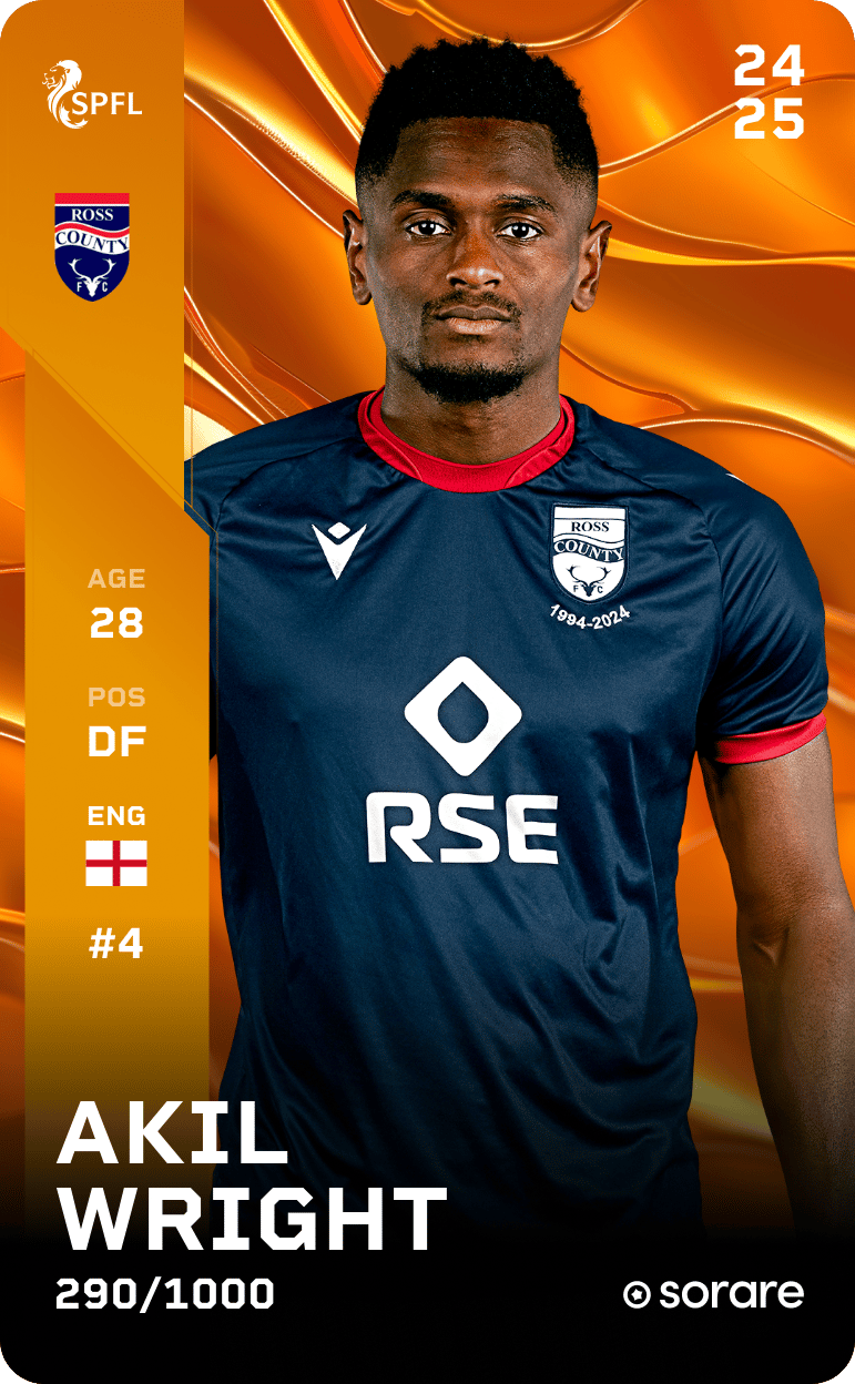 Akil Wright 2024-25 • Limited 290/1000