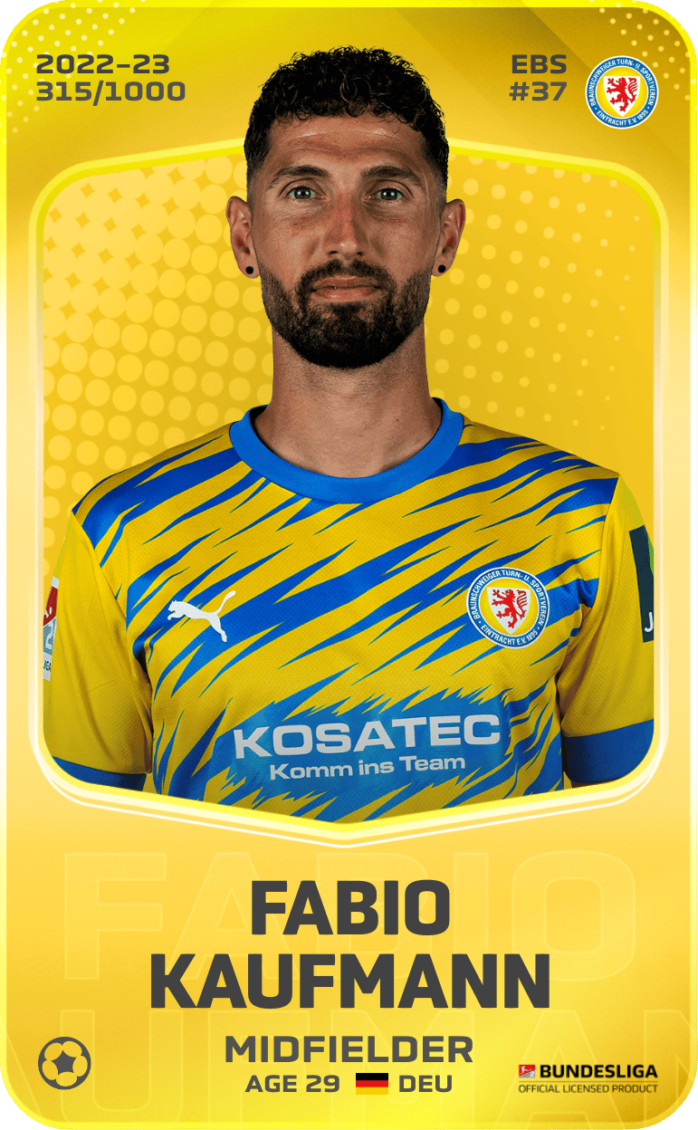 Fabio Kaufmann 2022-23 • Limited 315/1000