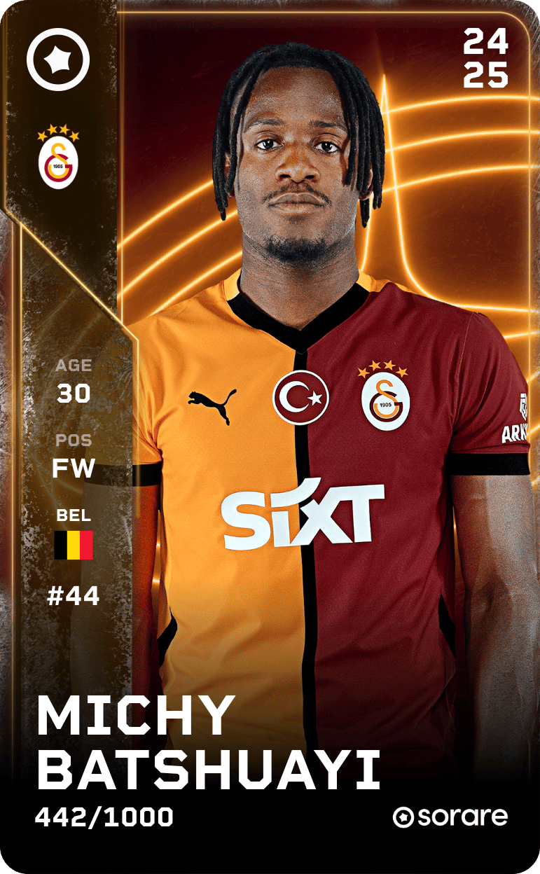 Michy Batshuayi 2024-25 • Limited 442/1000