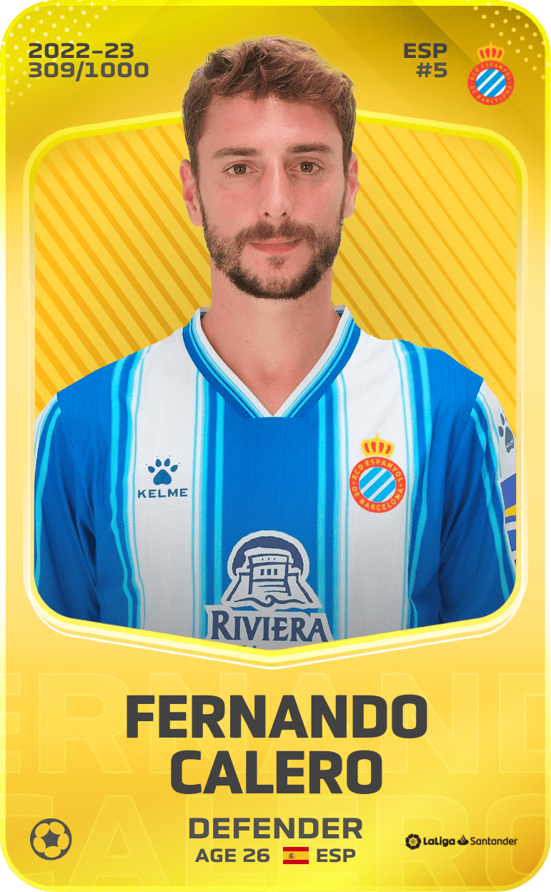 Fernando Calero 2022-23 • Limited 309/1000