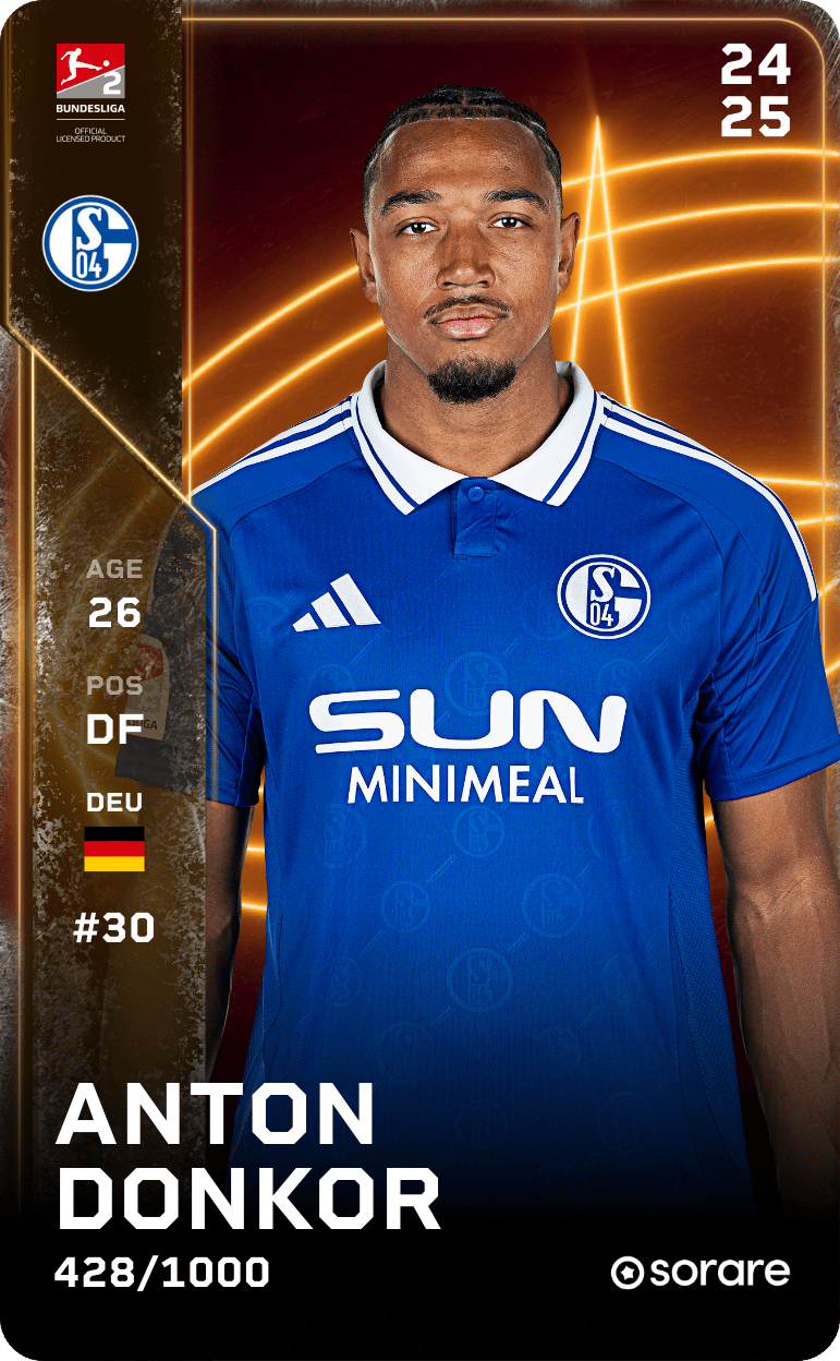 Anton Donkor 2024-25 • Limited 428/1000