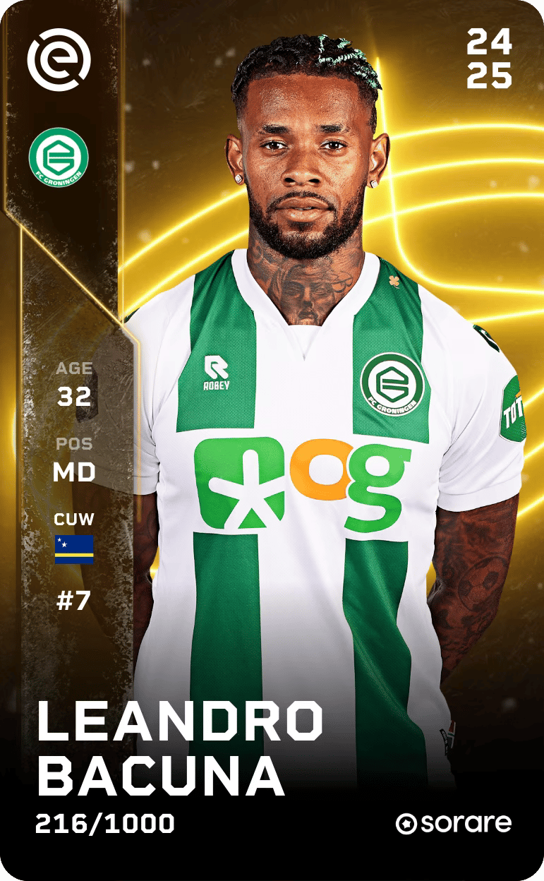 Leandro Bacuna 2024-25 • Limited 216/1000