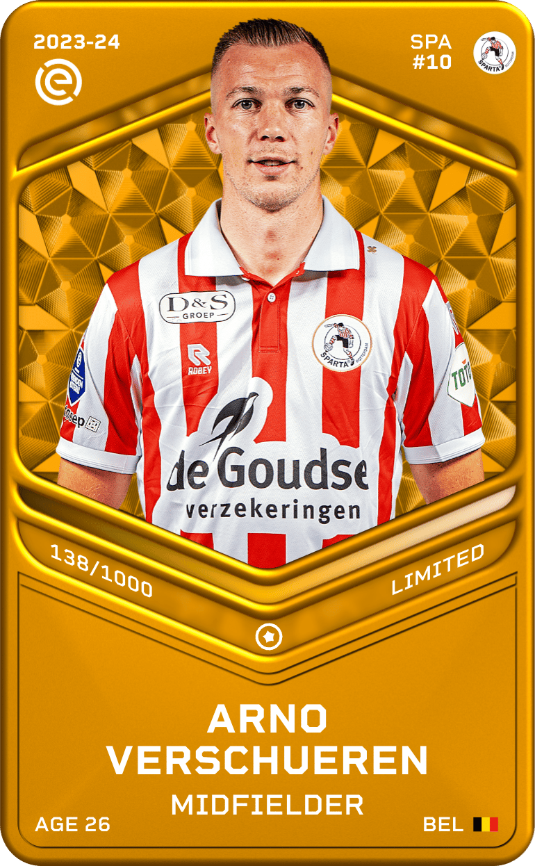 Arno Verschueren 2023-24 • Limited 138/1000