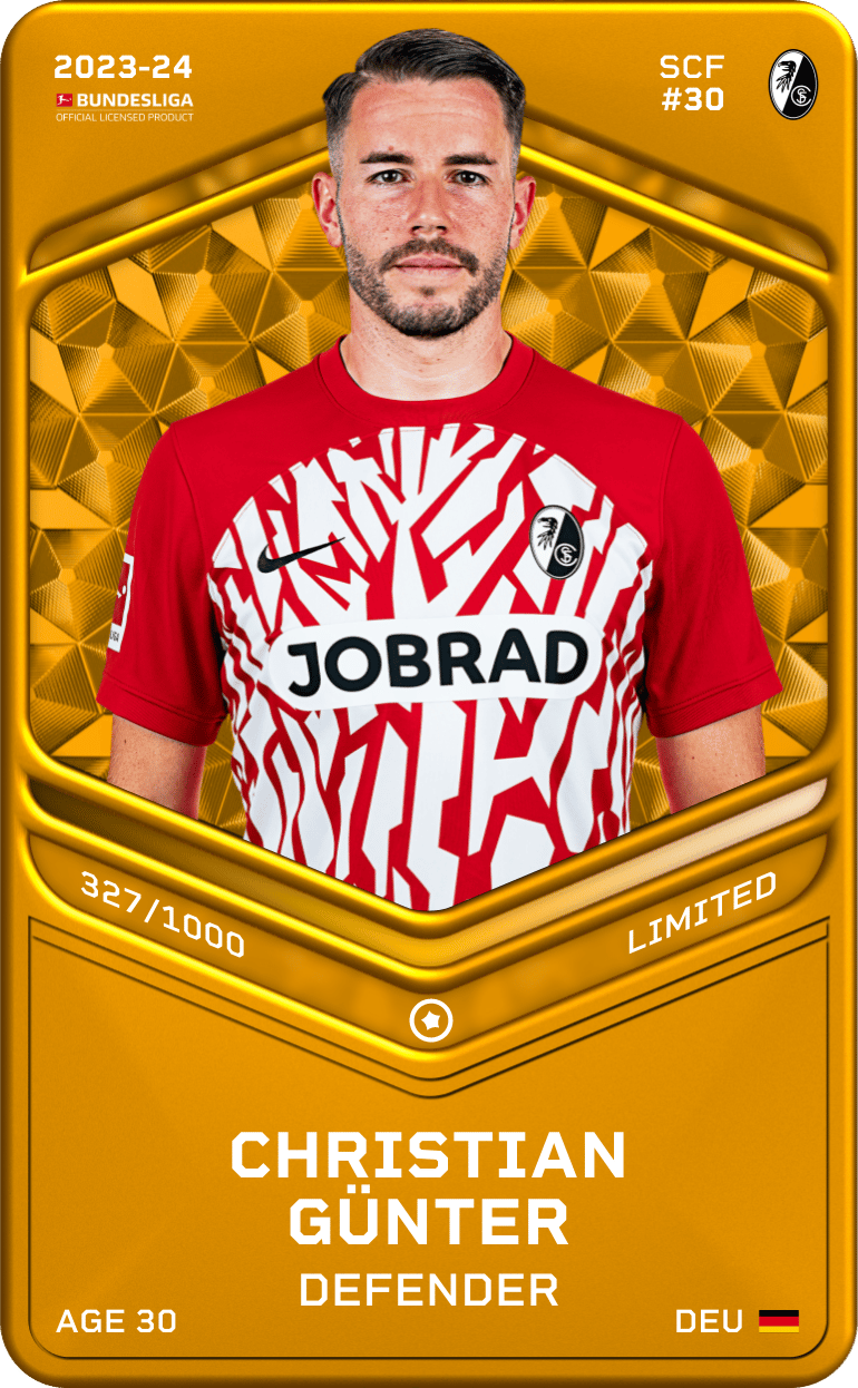 Christian Günter 2023-24 • Limited 327/1000