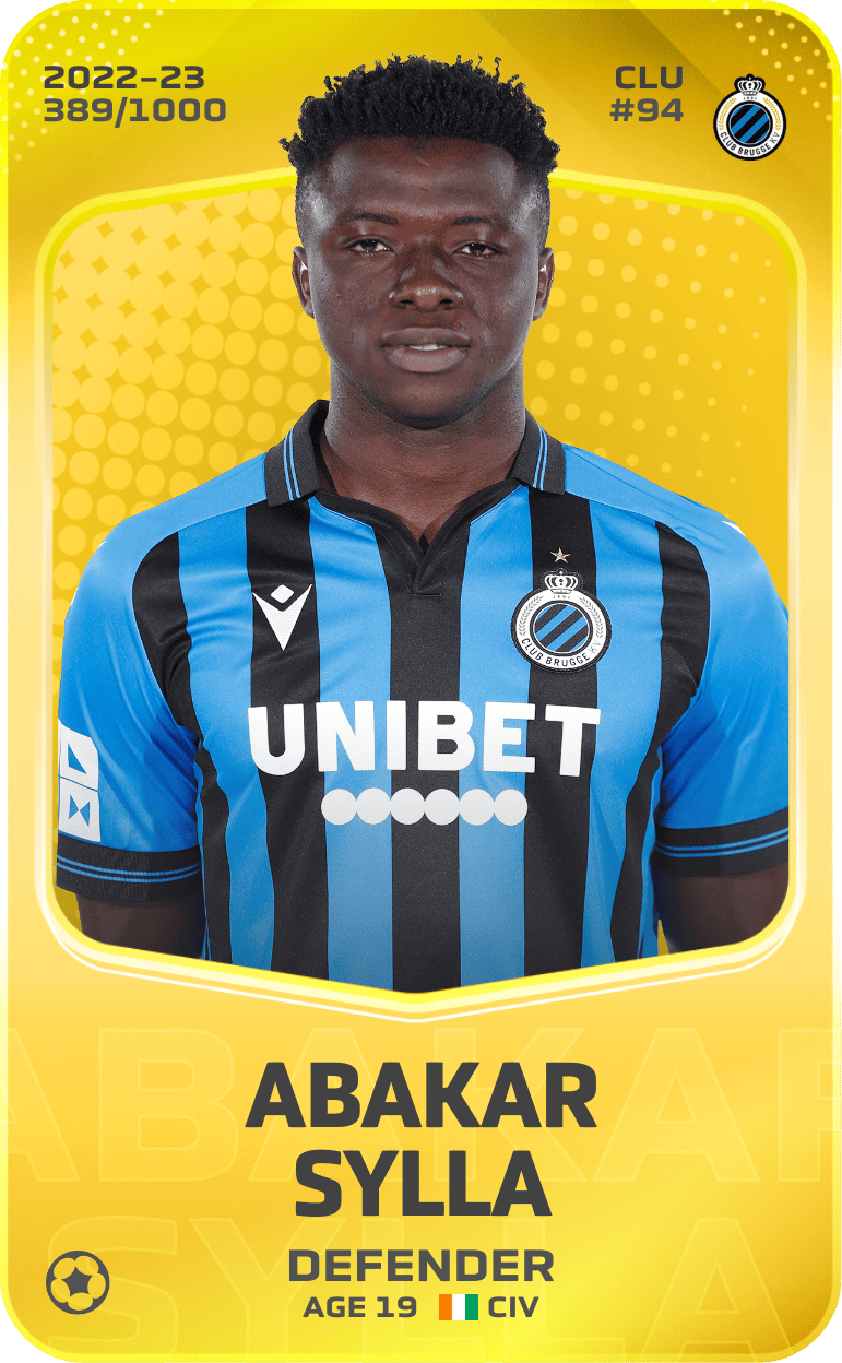 Abakar Sylla 2022-23 • Limited 389/1000