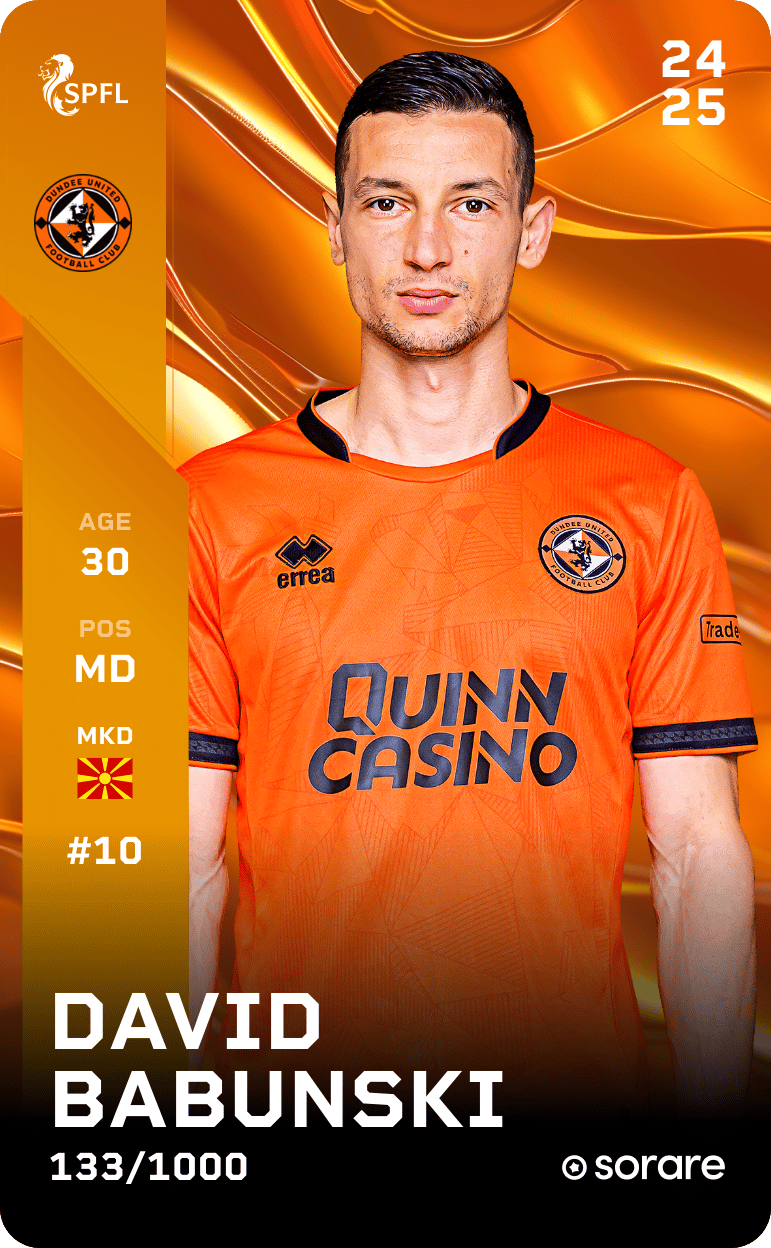 David Babunski 2024-25 • Limited 133/1000