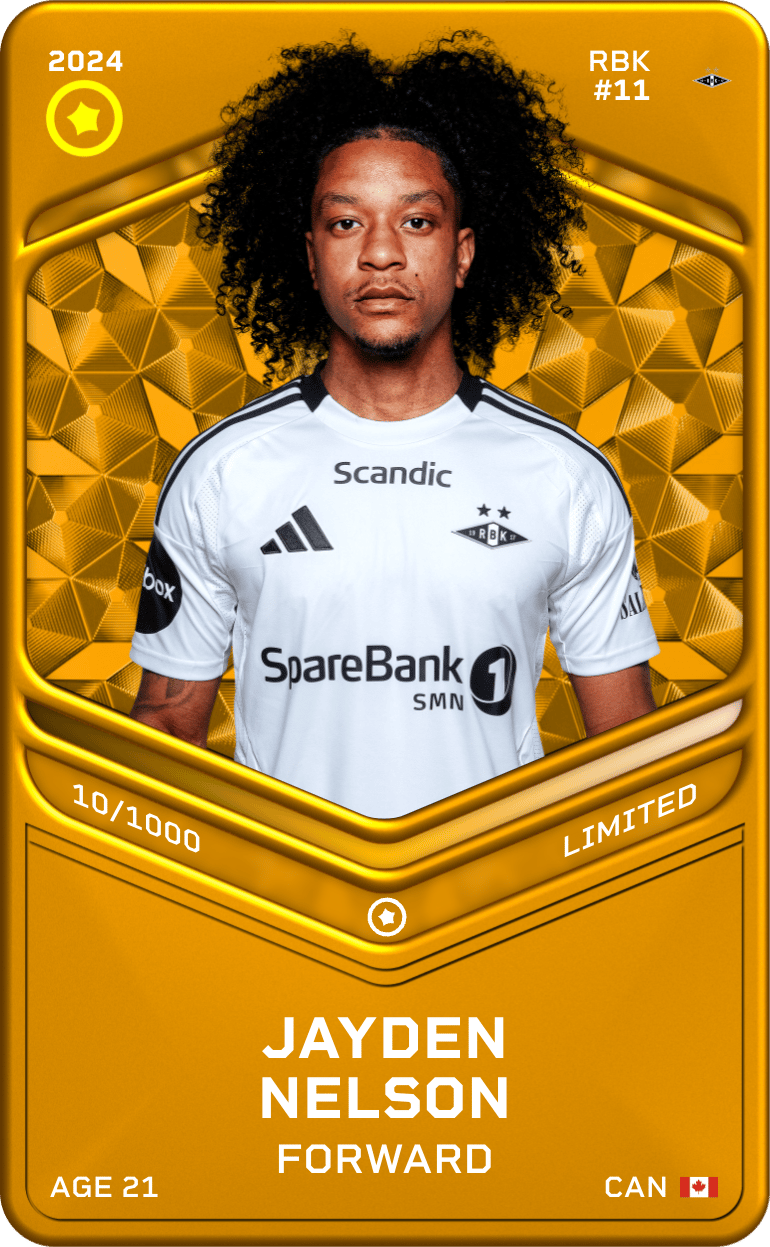 Jayden Nelson 2024-25 • Limited 10/1000