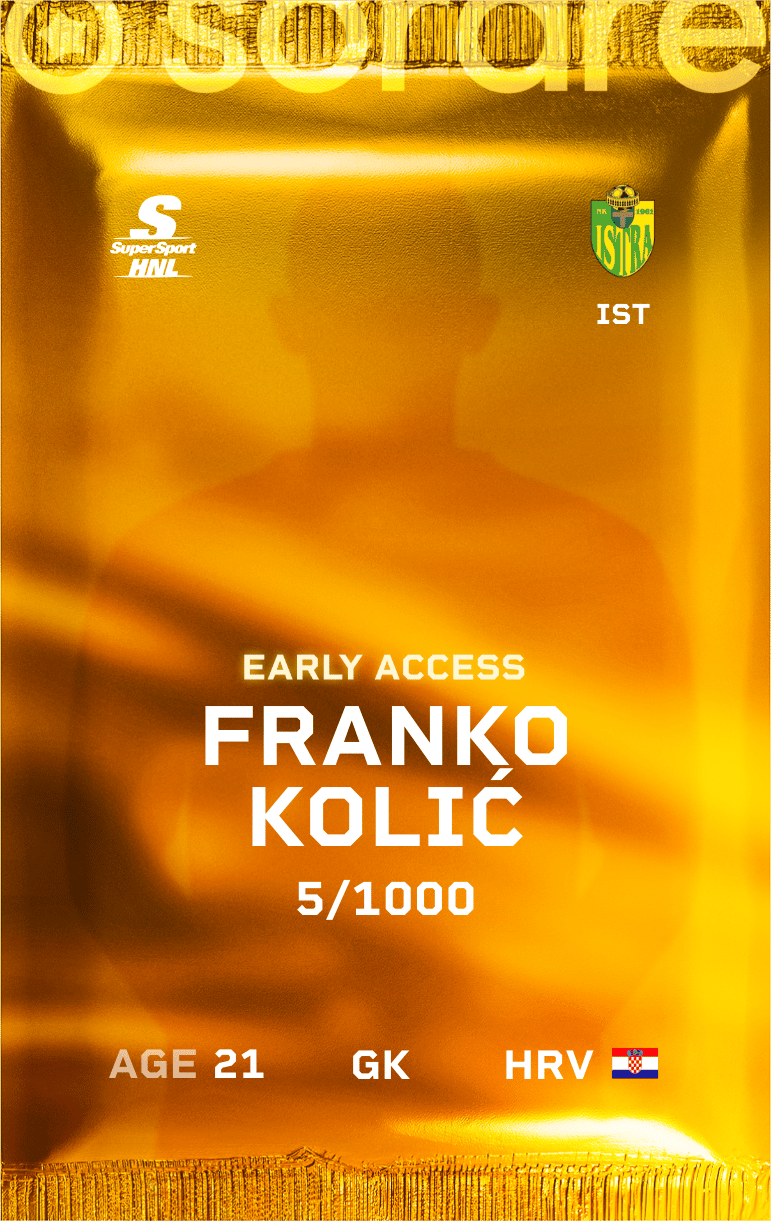 Franko Kolić 2024-25 • Limited 5/1000