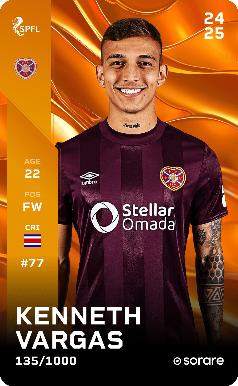 Kenneth Vargas 2024-25 • Limited 135/1000