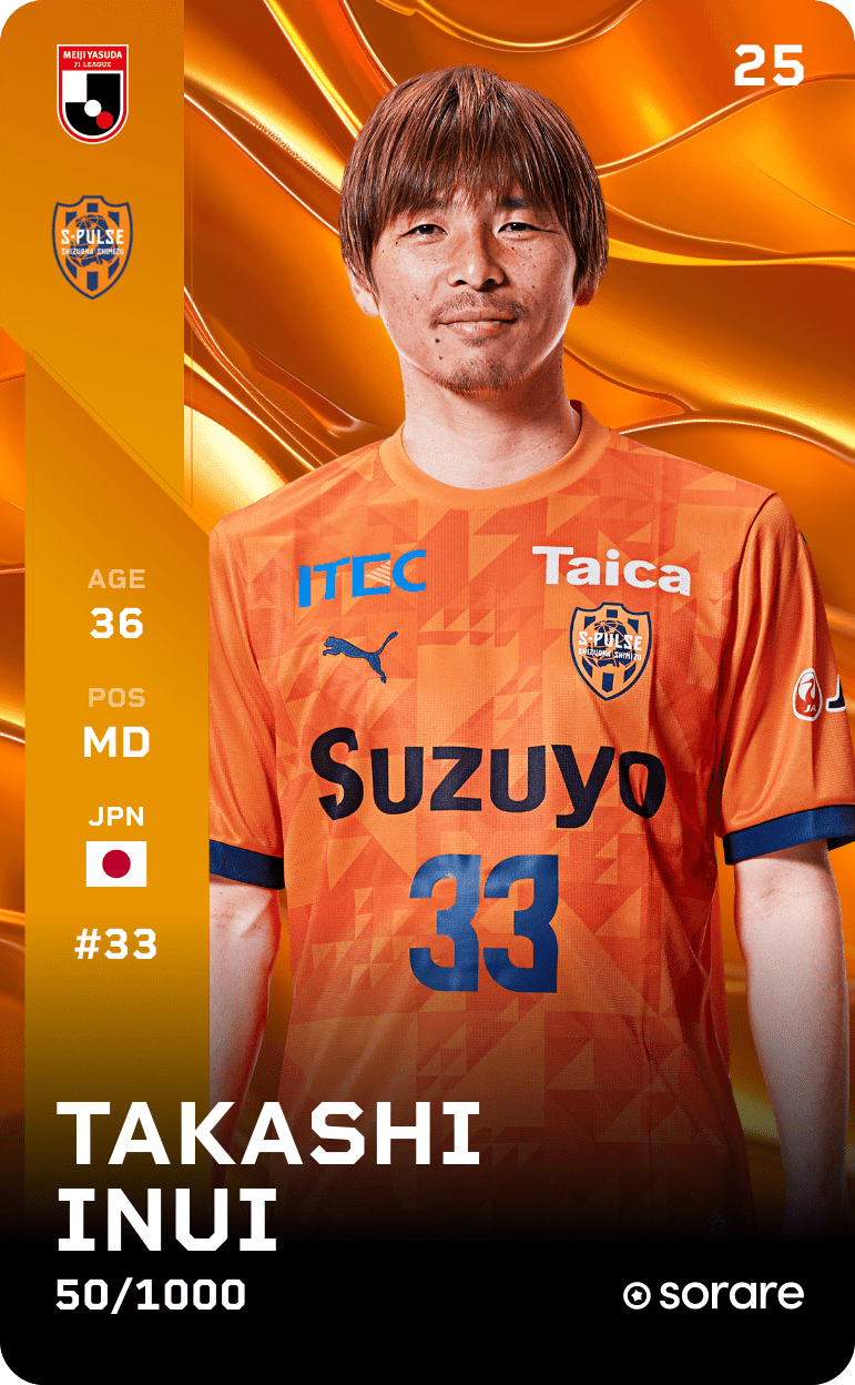 Takashi Inui 2025-26 • Limited 50/1000