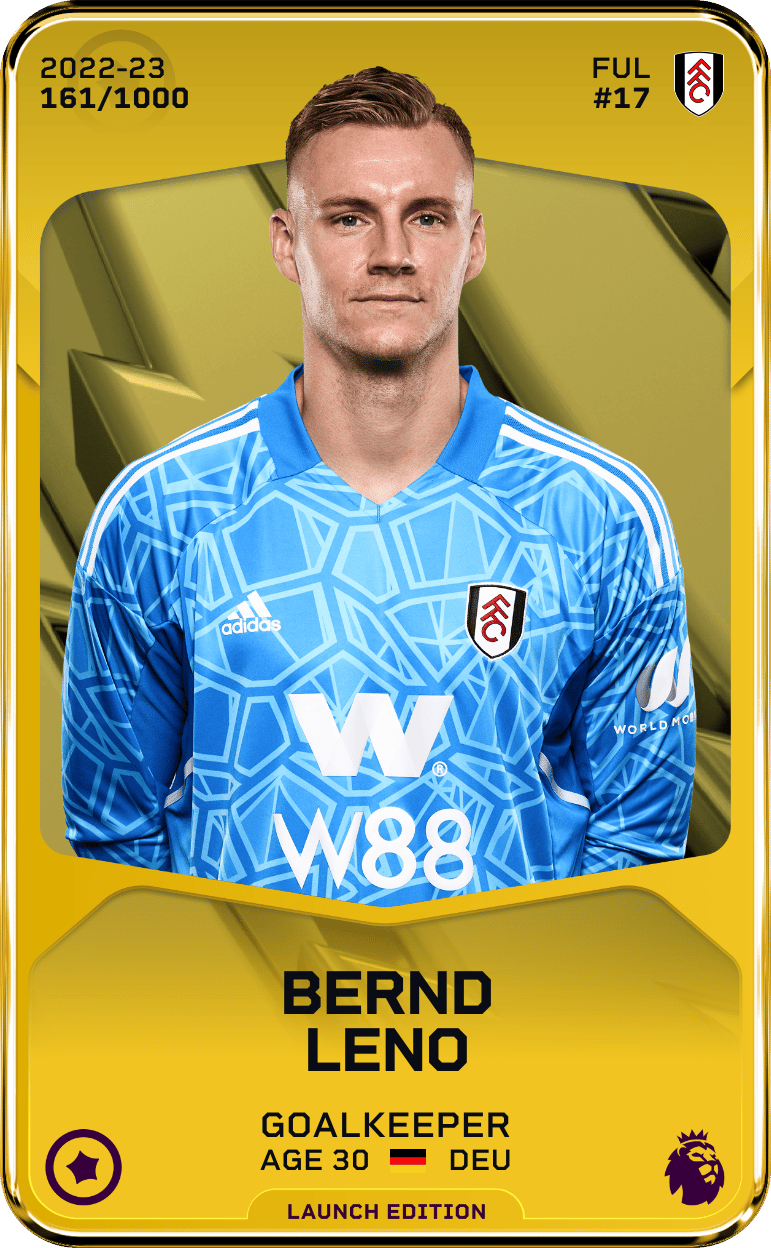 Bernd Leno 2022-23 • Limited 161/1000