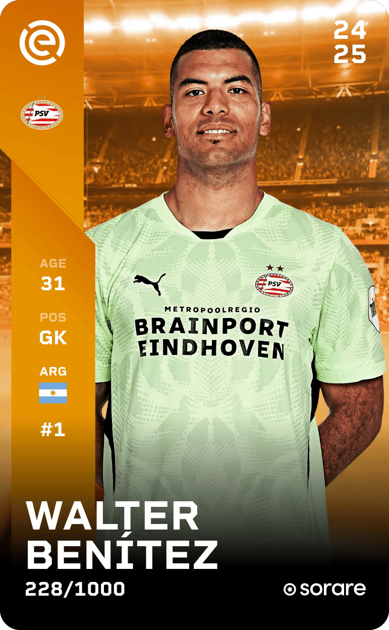 Walter Benítez 2024-25 • Limited 228/1000