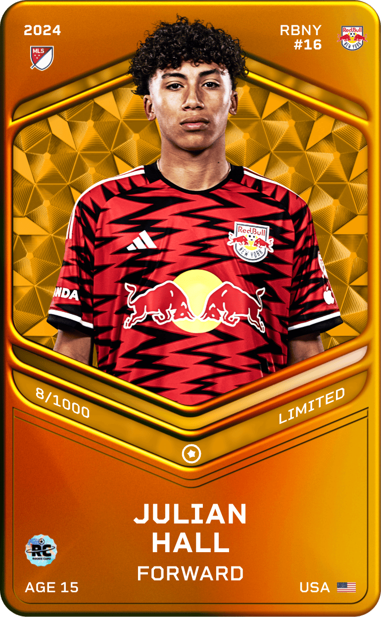 Julian Hall 2024-25 • Limited 8/1000