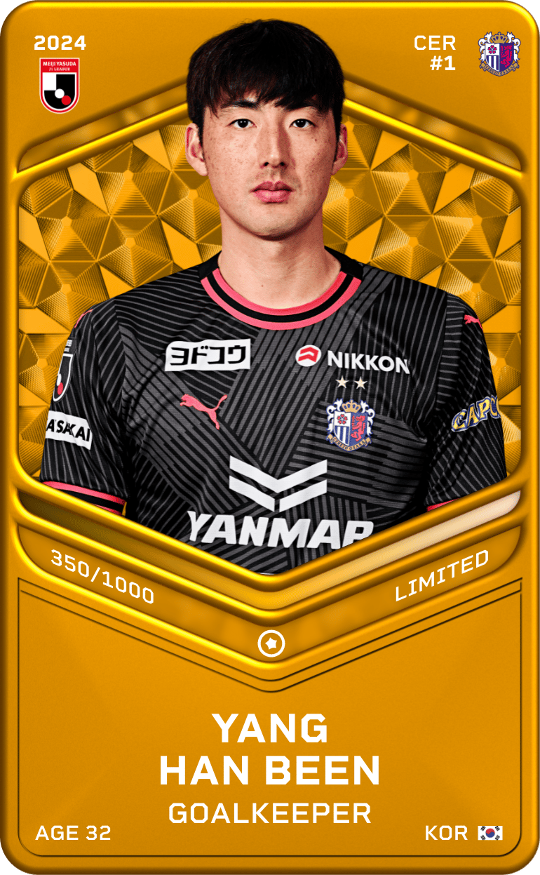 YANG HAN BEEN 2024-25 • Limited 350/1000