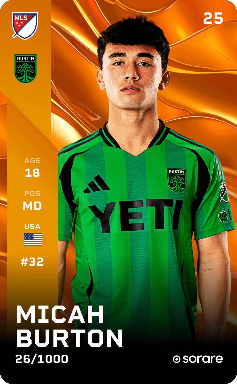 Micah Burton 2025-26 • Limited 26/1000