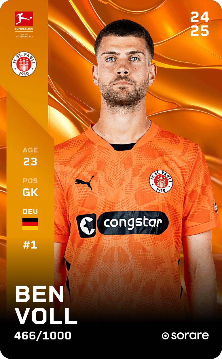 Ben Voll 2024-25 • Limited 466/1000