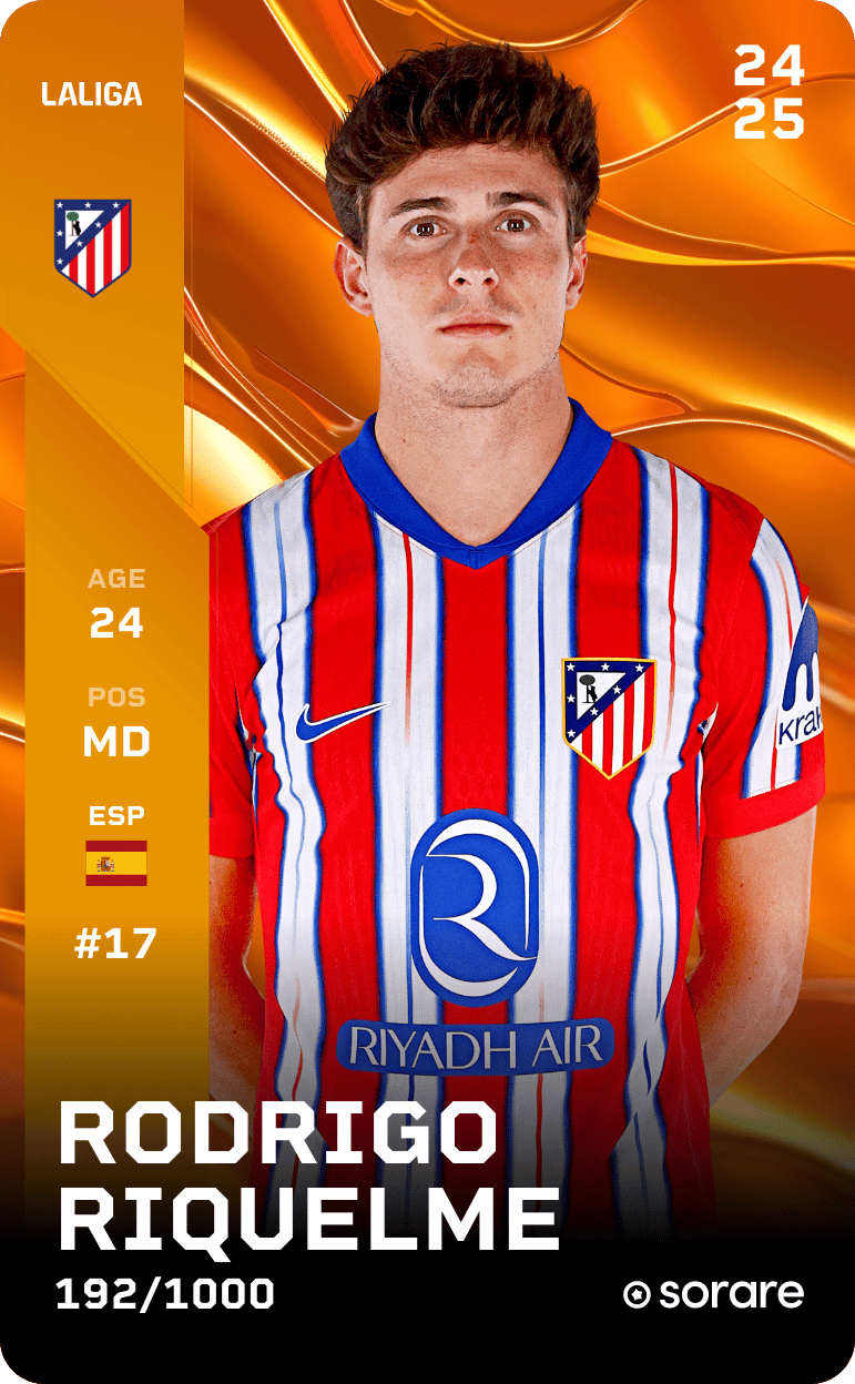 Rodrigo Riquelme 2024-25 • Limited 192/1000