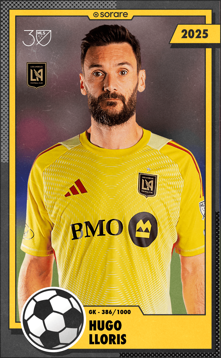 Hugo Lloris 2025-26 • Limited 386/1000
