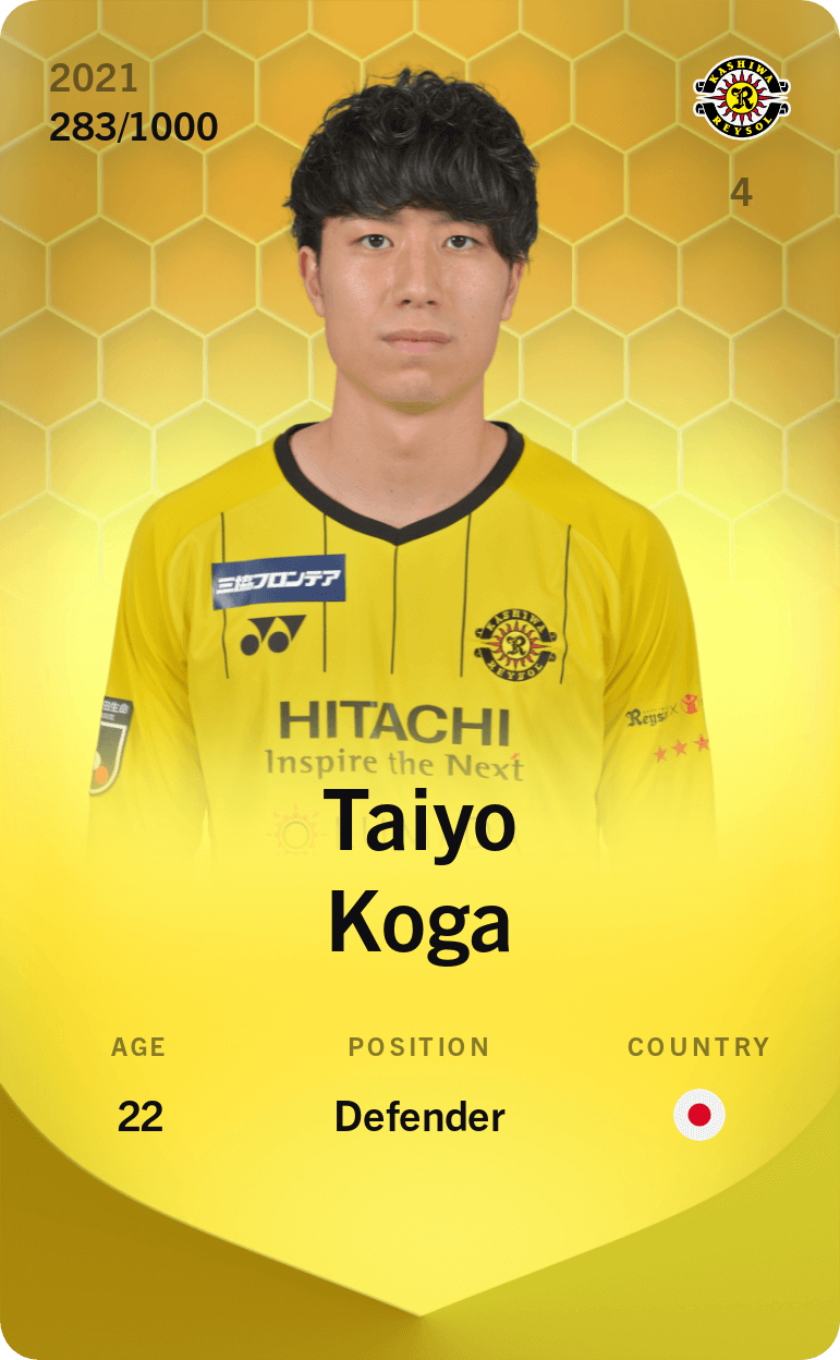 Taiyo Koga 2021-22 • Limited 283/1000