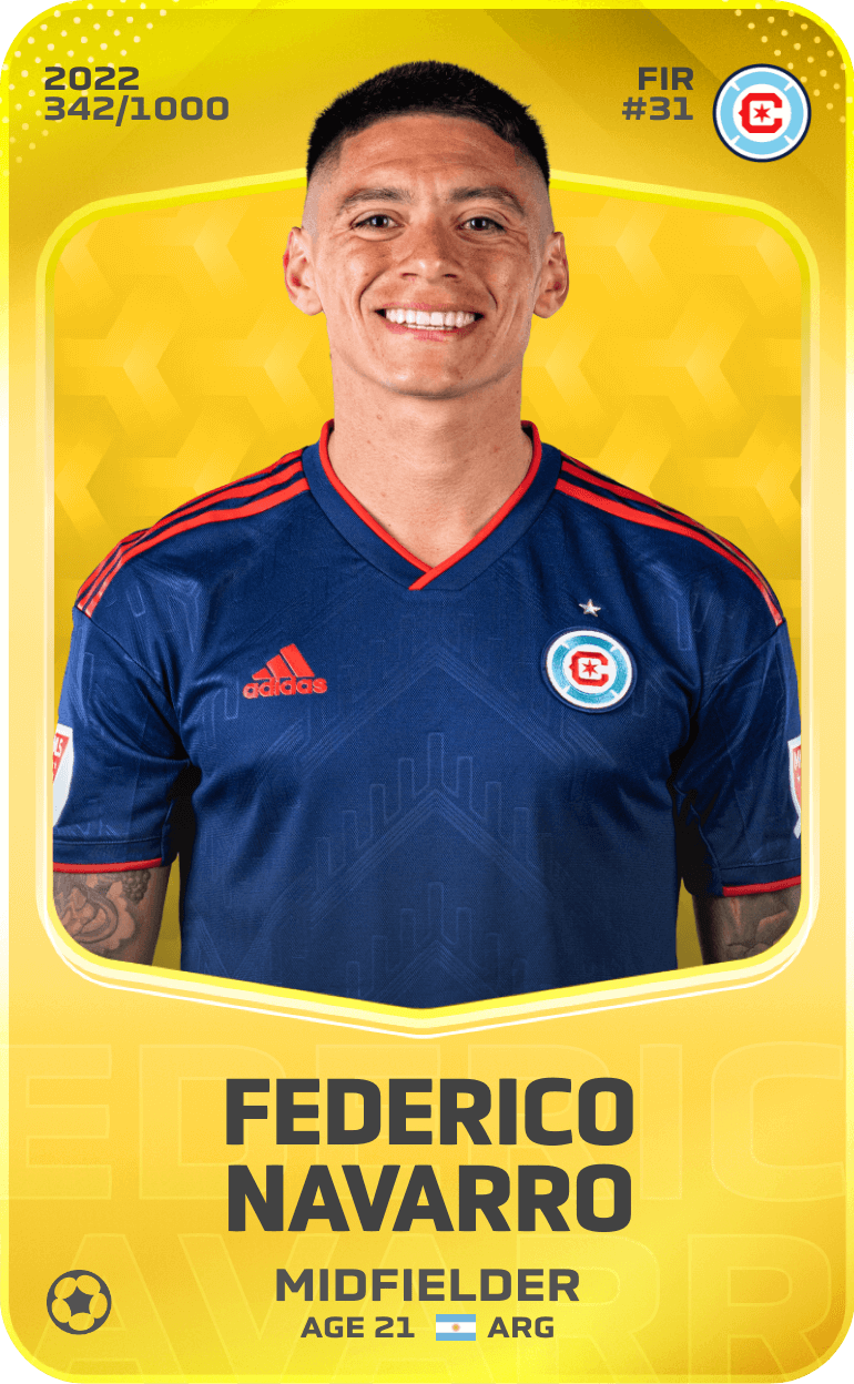 Federico Navarro 2022-23 • Limited 342/1000