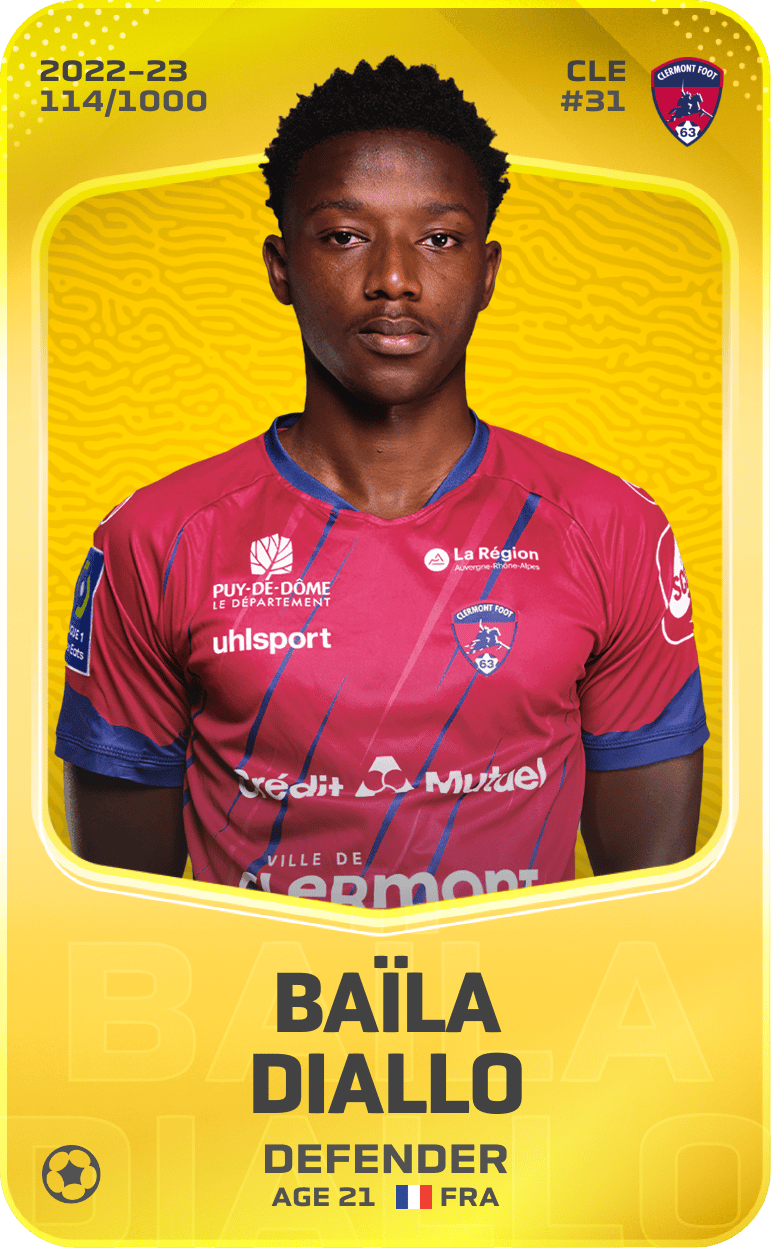 Baïla Diallo 2022-23 • Limited 114/1000