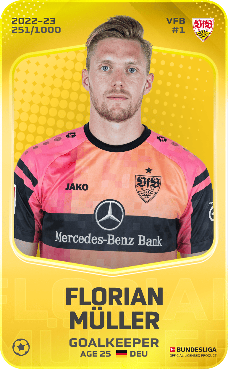 Florian Müller 2022-23 • Limited 251/1000