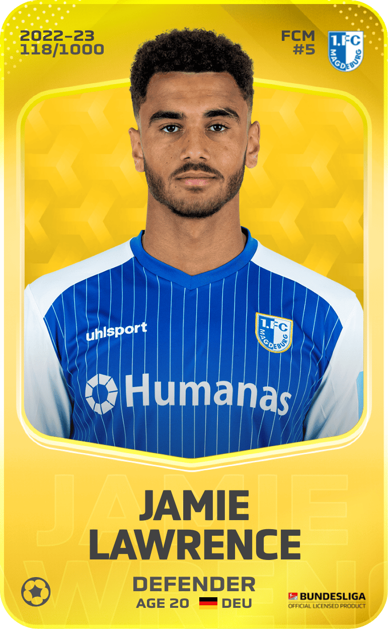 Jamie Lawrence 2022-23 • Limited 118/1000