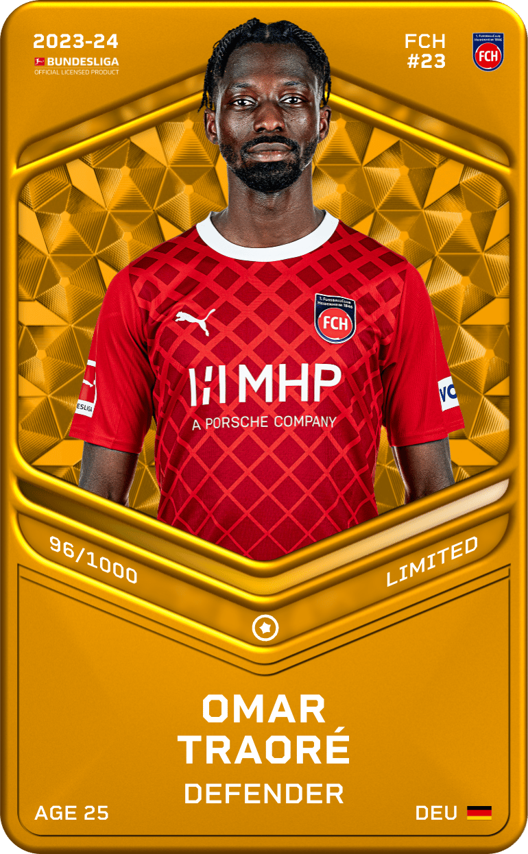 Omar Traoré 2023-24 • Limited 96/1000