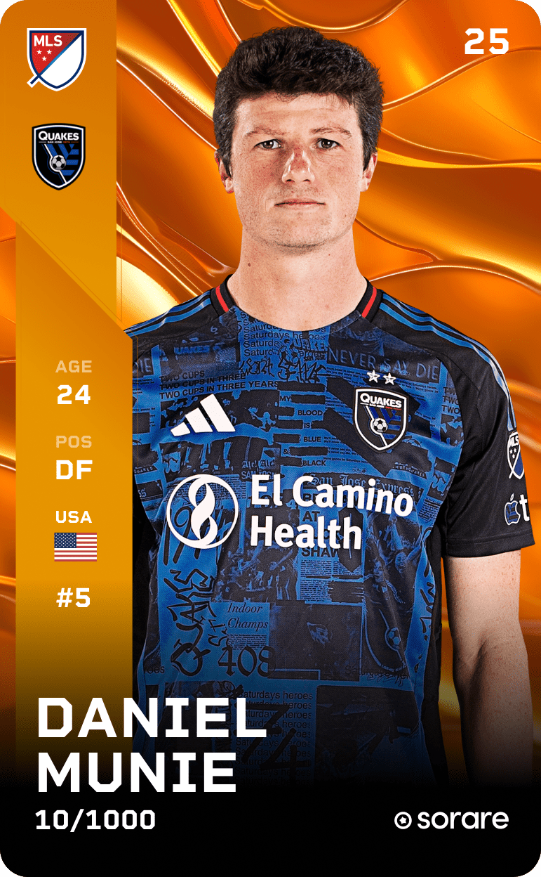 Daniel Munie 2025-26 • Limited 10/1000