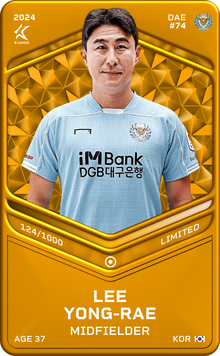 Lee Yong-Rae 2024-25 • Limited 124/1000