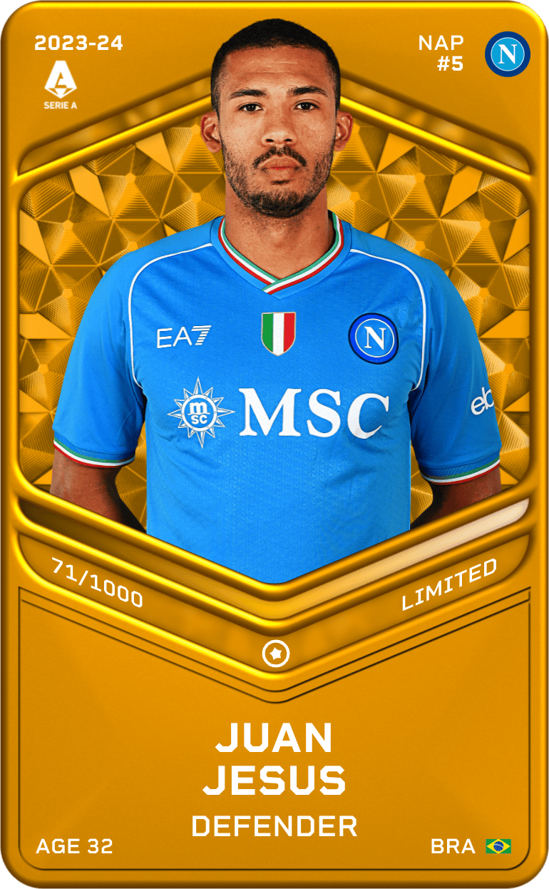 Juan Jesus 2023-24 • Limited 71/1000