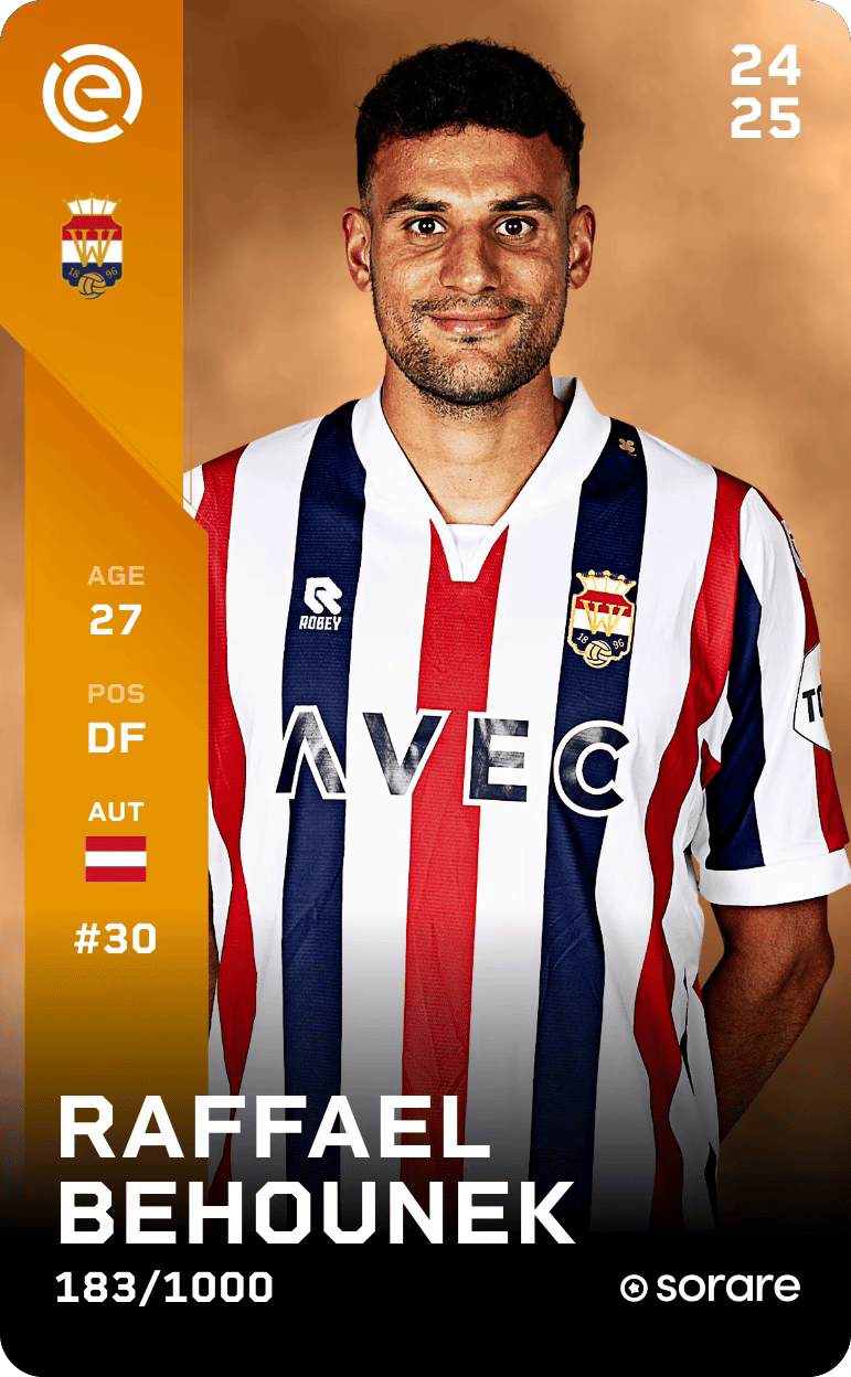 Raffael Behounek 2024-25 • Limited 183/1000