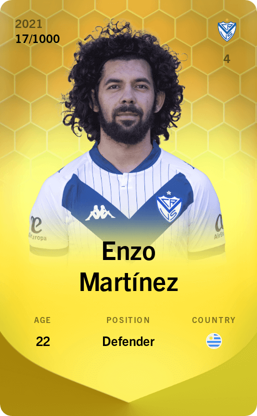 Enzo Martínez 2021-22 • Limited 17/1000