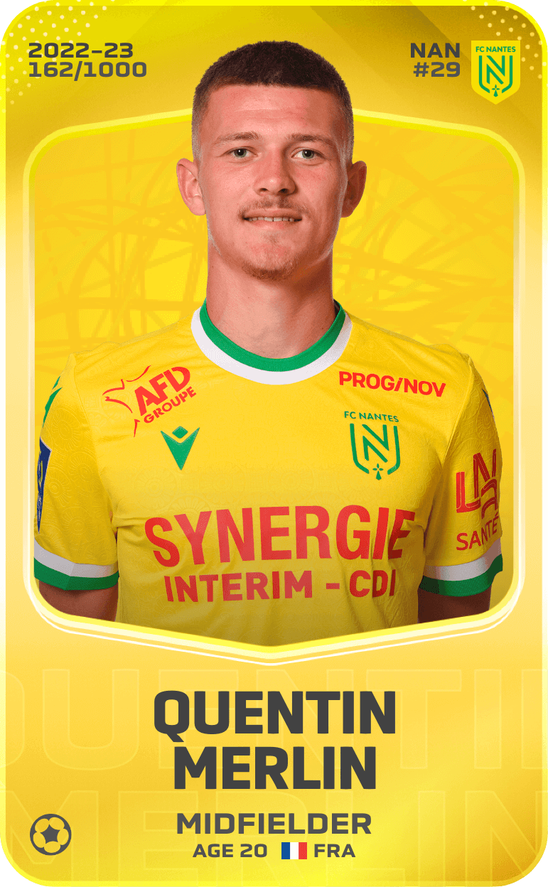 Quentin Merlin 2022-23 • Limited 162/1000